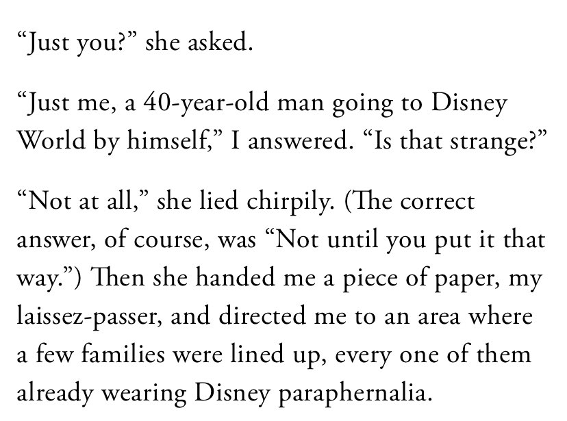 Although I did enjoy his stance and tone of writing, I disagree with a lot of the viewpoints he saw during his first-time ever stay at Magic Kingdom with a distaste that continued in his mouth.