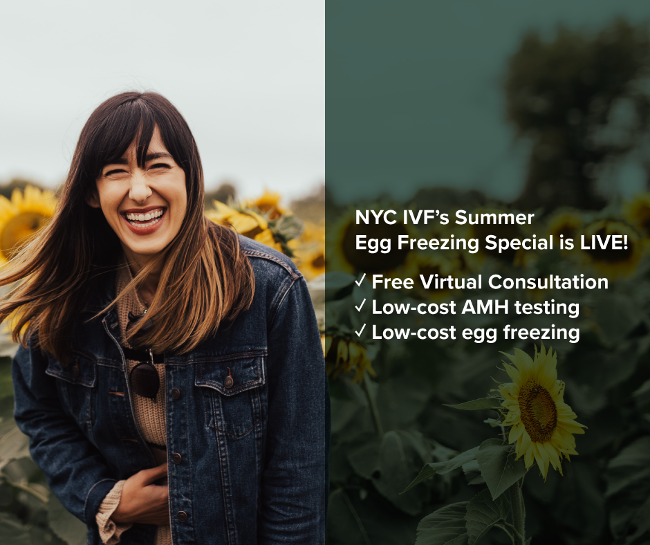 nycivf's tweet photo. NYC IVF Summer Egg Freezing Special - Call to Book! (800) 853-7595

#ivf #ttc #eggfreezing https://t.co/AdLrA5Llm0
