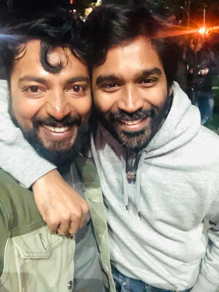 Hearty wishes to the finest actor in cinema <a href="/dhanushkraja/">Dhanush</a> na... Happy n proud to share screen with you ... Wishing u more n more sucess,good health n happiness ♥️ 
#HappyBirthdayDhanush
#JagameThandhiram 
#RakitaRakitaRakita