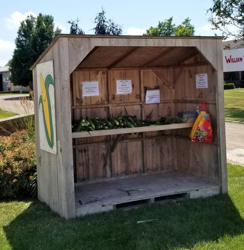 It's that time again. #WillamsSweetCorn #shoplocal