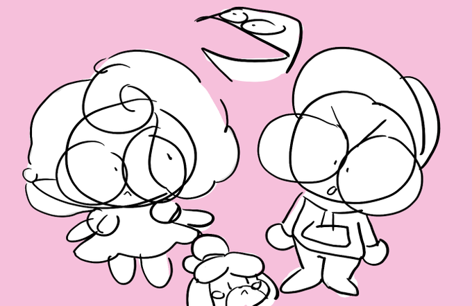 i'll post more real art soon but take some scribbles i had lying around in the meantime 