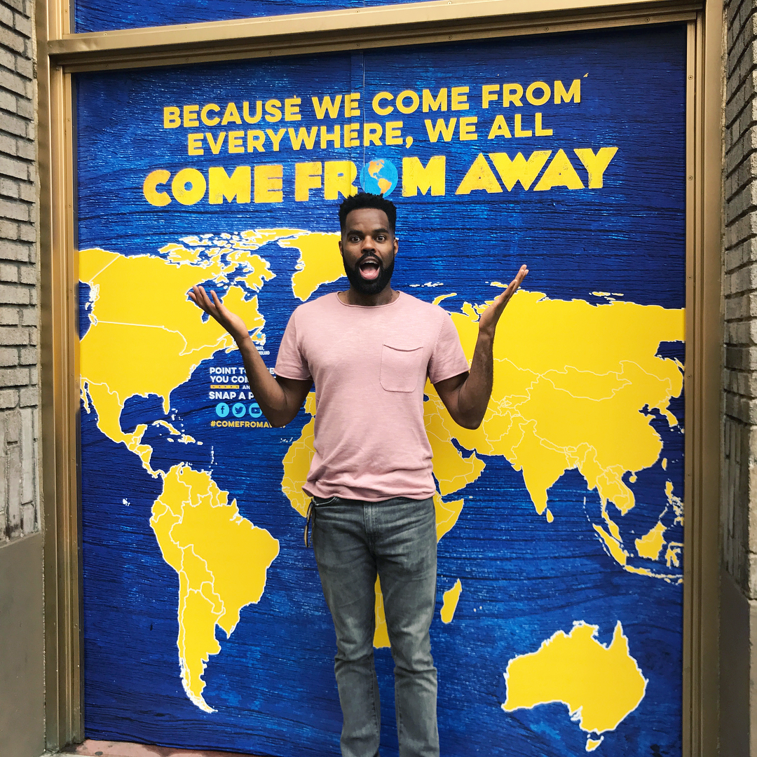 De'Lon Grant at the Schoenfeld Theatre