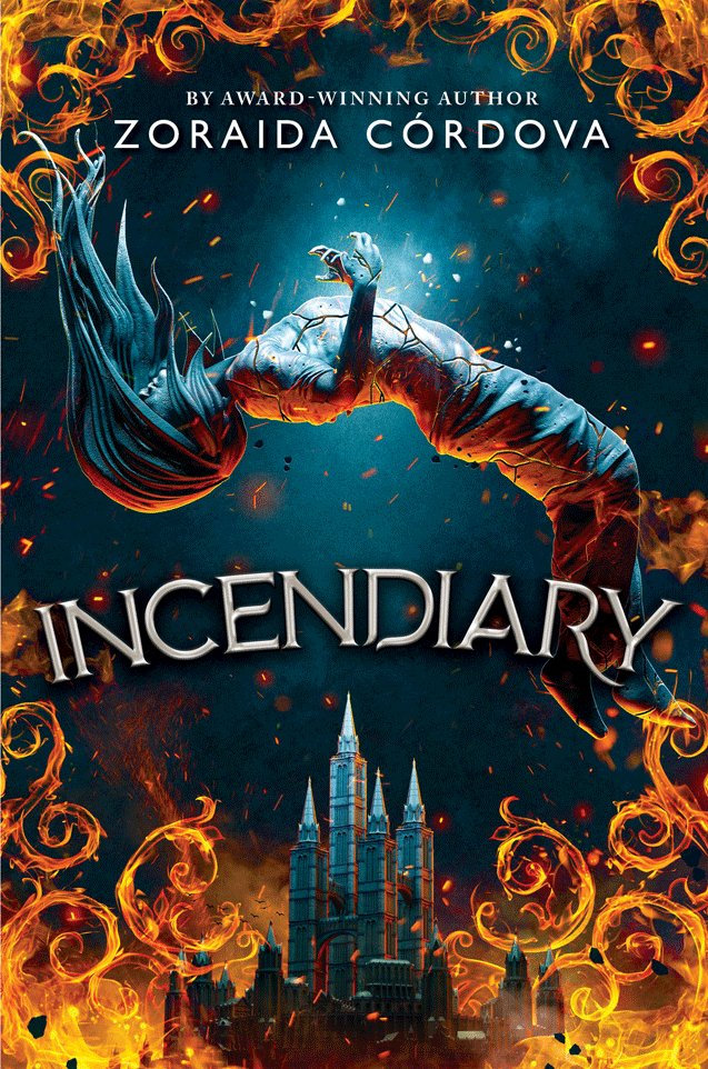 Incendiary by  @zlikeinzorro.  https://bookshop.org/books/incendiary-9781368023801/9781368023801