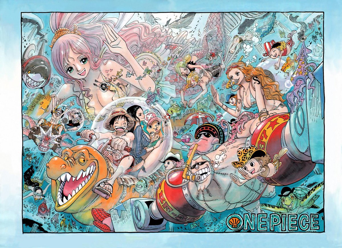 ワノ国 で One Piece Colour Spread 95 Chapter 676 Onepieceスタンプ Onepiececolourspread T Co 7wkwp5zehz Twitter
