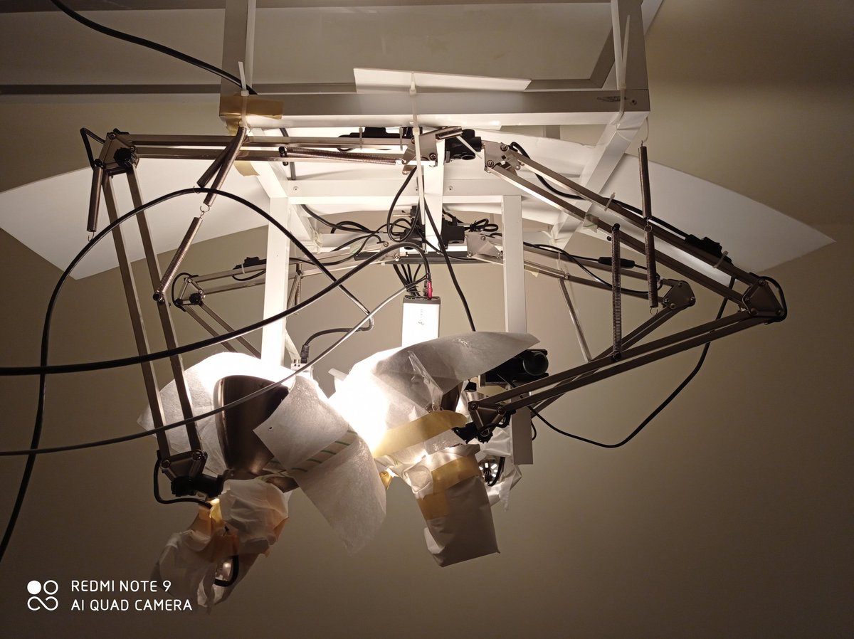 nico_panayotis's tweet photo. Here is my #customade #cuttingedge #homogeneous lighting setup of the day. Or when #mousebehavior makes you design modern sculptures! https://t.co/jiBZ4Ww4lc