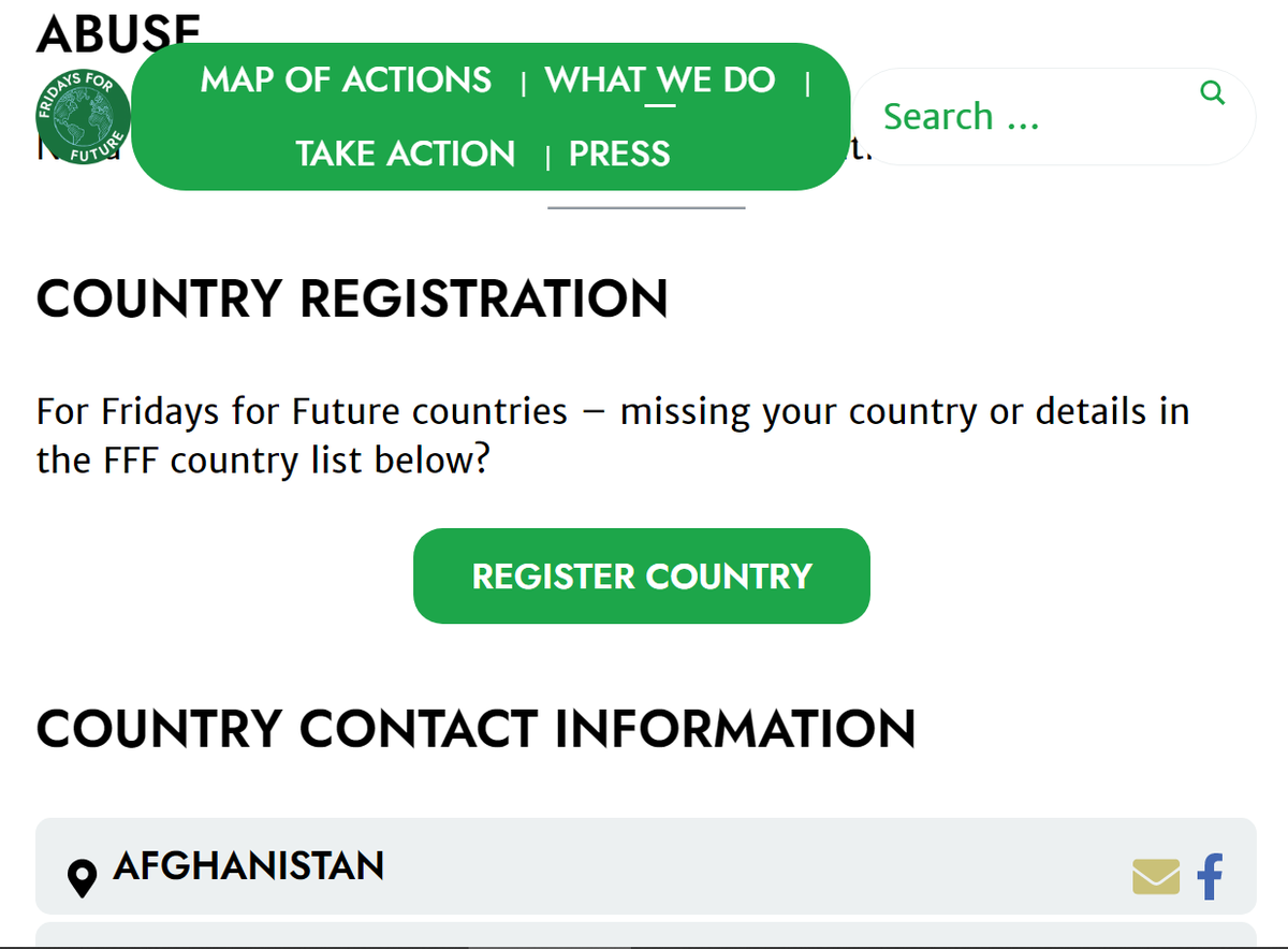 The Climate Strike mentioned on the first spreadsheet, links to 350m, Sunrise Movement, Bernie Campaign, etc, and involves nearly 100 countries.This is international organizing. And as you see it's on the same spreadsheet as the Impeach Trump March.  https://fridaysforfuture.org/what-we-do/contact-us/#countries