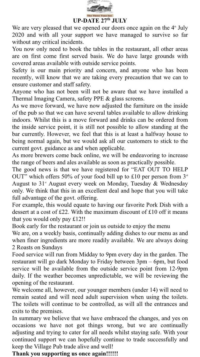 Latest update from the team.