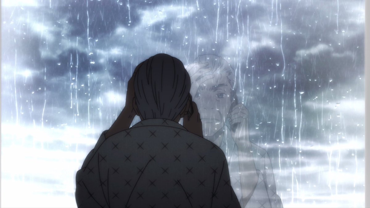 3-gatsu no Lion - The usage of water to visualize suffocation and tension (a thread).