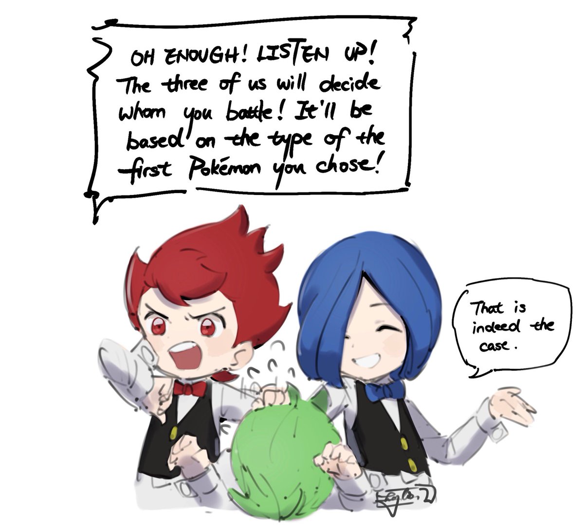Cilan from the games was such a poor kid lol 