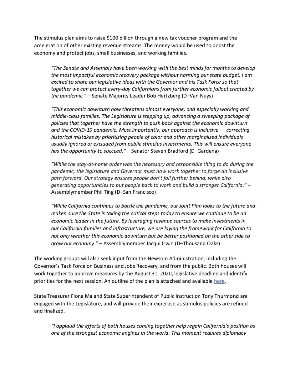 kevinmullin's tweet photo. CA must take decisive action to stimulate our economy by investing in infrastructure,  with an eye toward a cleaner economy and addressing climate adaptation and resiliency.  Investment in California’s infrastructure is way overdue. This proposal will put people back to work. https://t.co/nbVfqxGpaf