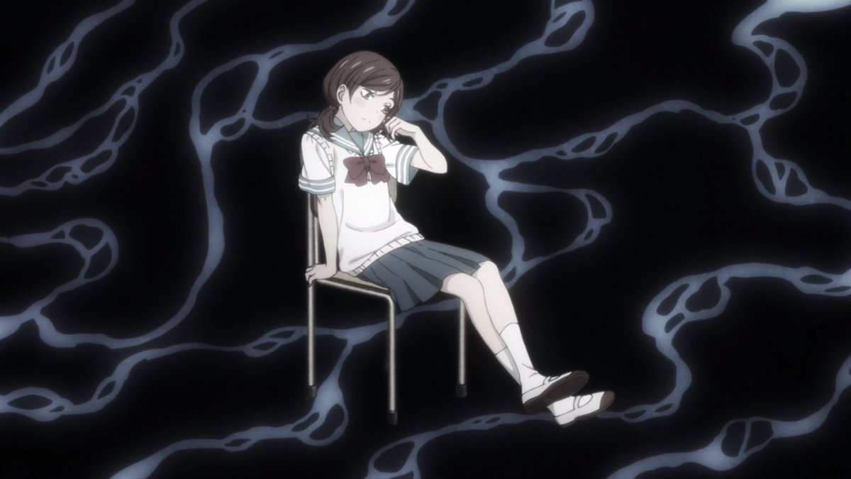 3-gatsu no Lion - The usage of water to visualize suffocation and tension (a thread).
