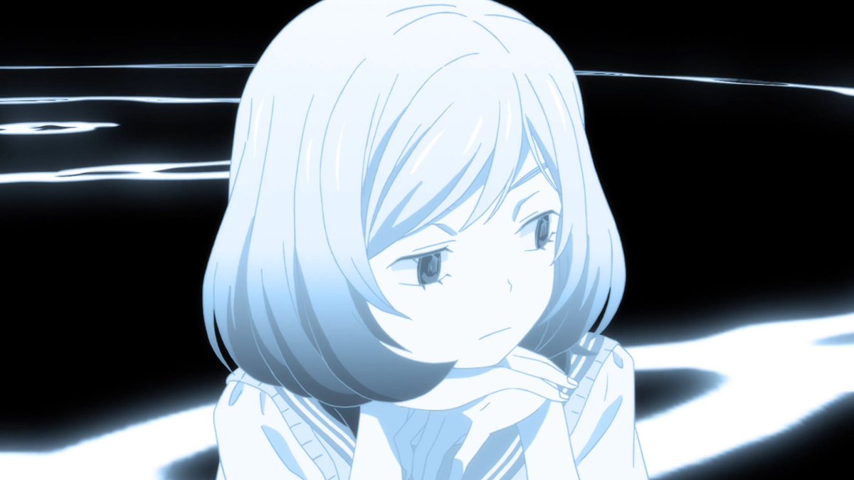 3-gatsu no Lion - The usage of water to visualize suffocation and tension (a thread).