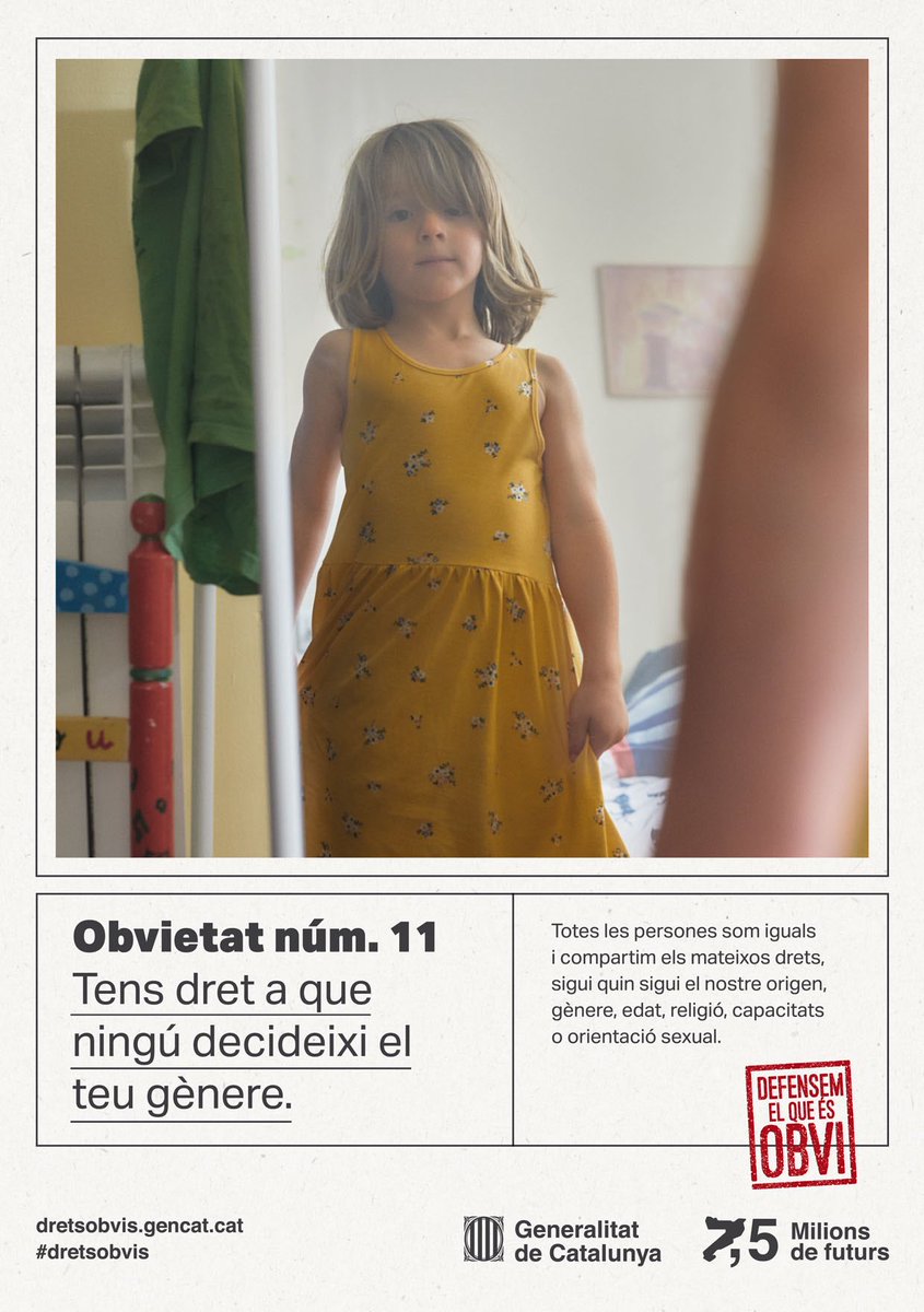 toniaira's tweet image. Si aneu a l’etiqueta #dretsobvis veureu més exemples com aquests dos que aquí us adjunto ✨ Una campanya de comunicació institucional (#compolin) d’aquelles que estan plenament justificades. De les necessàries i ben executades. Punt positiu aquí, @aferssocialscat &amp;amp; @govern 🤓