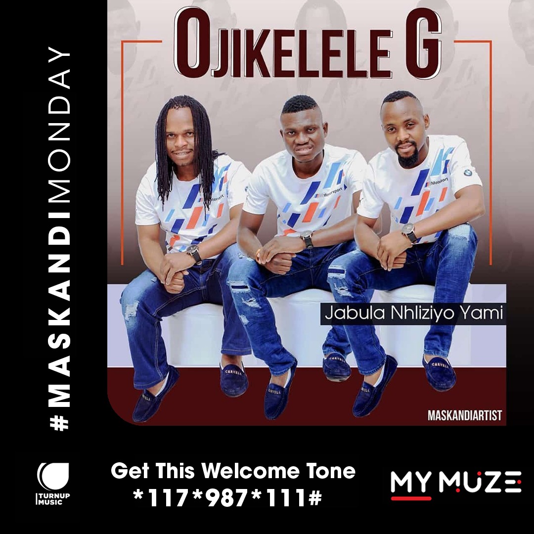 TurnUpMusicZA's tweet photo. TurnUp for #MaskandiMonday on
@Vodacom's #MyMuze
Get hit single Jabu Nhliziyo Yami by #OjikeleleG welcome tone inspired many memes and social media challenges such as the #makotichallenge, get it on @Vodacom's
#MyMuze dial *117*987*11# https://t.co/HeheXujGRY