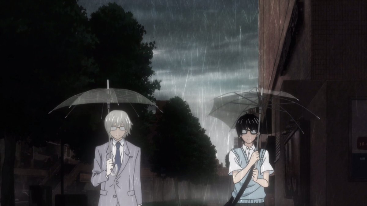 3-gatsu no Lion - The usage of water to visualize suffocation and tension (a thread).