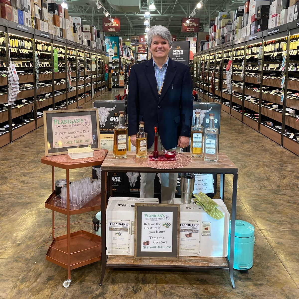 FlanigansDW's tweet photo. Flanigan's Update - Total Wine Sampling - https://t.co/W1zBdFcDyx https://t.co/9sc5X9t8oE