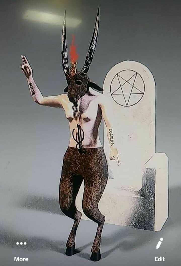 EqualsXyz's tweet photo. Baphomet complete all except it's wings which I will add in Unreal!

© &amp; TM
copyright &amp; trademarked

#xyz_equals_3d #xyz_equals_3dGamesStudio #HELLONEARTH #followme #trending #entrepreneur #indie #SoloGameDev #gamedev #Maya2014 #pcgamer #Artist #designer #videogame  #viral #love https://t.co/0PejxF7fZ2