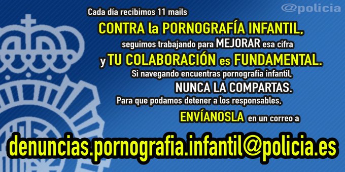 Policía Nacional tweet media