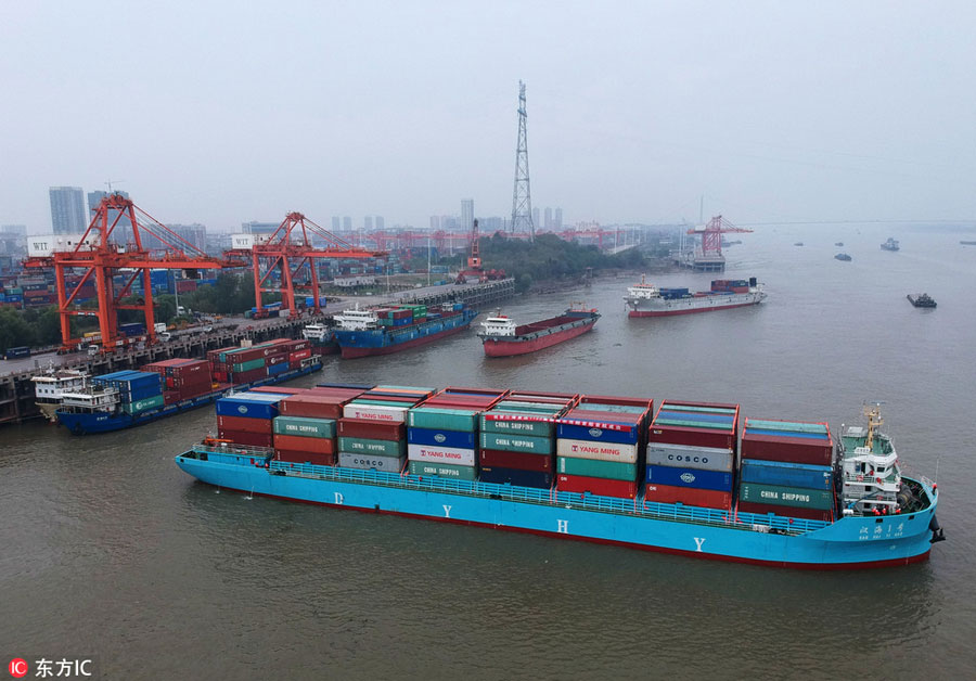 The Port of Wuhan handles more than 1.5 mil containers/year, 50% more than Chongqing.Wuhan's Tianhe airport serviced more than 24 million passenger in 2018, and a little more than 220K MT of air cargo (equivalent to about 2,000 747's).It's also the PPE hub of China.19/