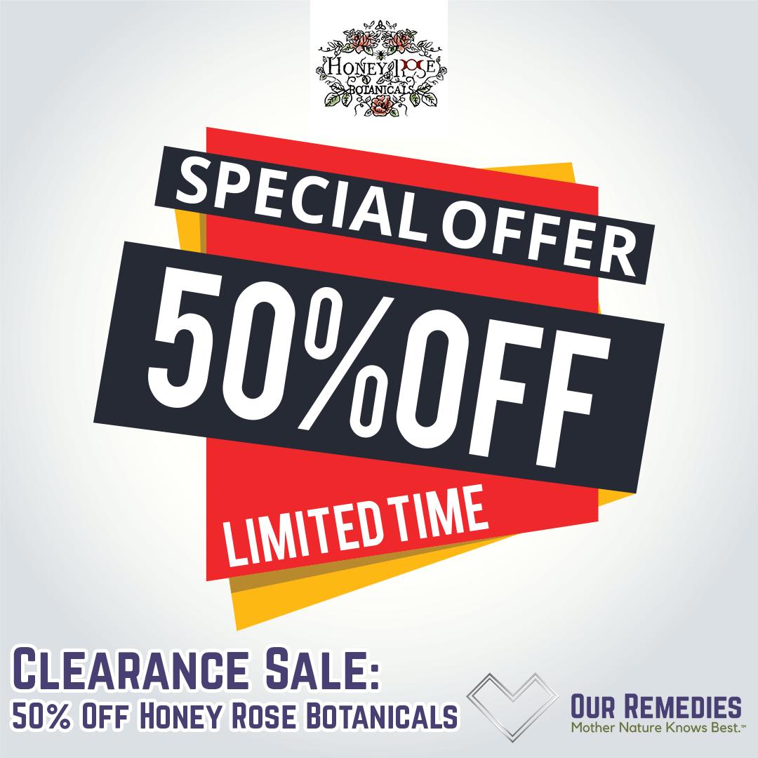 Our_Remedies's tweet photo. ⚡⚡50% OFF CLEARANCE⚡⚡
ALL Honey Rose Botanical products are currently on sale for 50% OFF! Check out this deal at either of our stores in the Ithaca Commons or Destiny USA!😄🙌 #DestinyUSA
#DestinyMall
#AmericanShoppingMalls
#DestinyUSASyracuse
#ShopSyracuse https://t.co/AXdF0w3piB