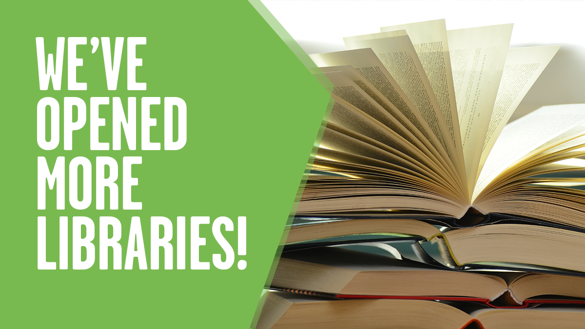 There’s now even more to love about our libraries! The doors to Biggin Hill, Bromley Central, Mottingham and Petts Wood are now open! For more on the services available, visit: better.org.uk/library/london… #bettertogether #loveyourlibrary