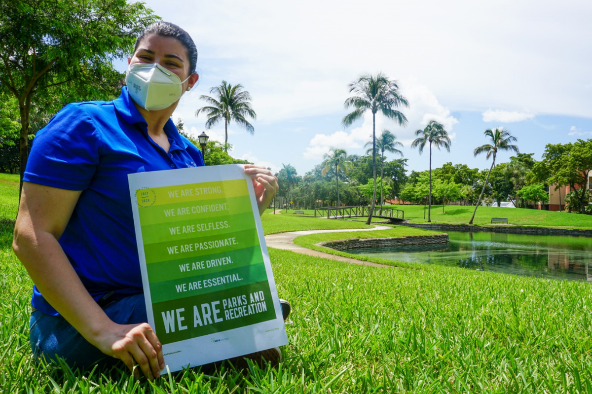 MiamiLakesNews's tweet photo. July is #ParkandRecreationMonth and weβre celebrating by highlighting all the great work of our staff and volunteers, today we thank Jessica Ferralls our Leisure Services Specialist for her effort to keep our Town #GrowingBeautifully π³! #WeAreParksAndRec #TOMLParksAndRec https://t.co/vHHQhljCDl
