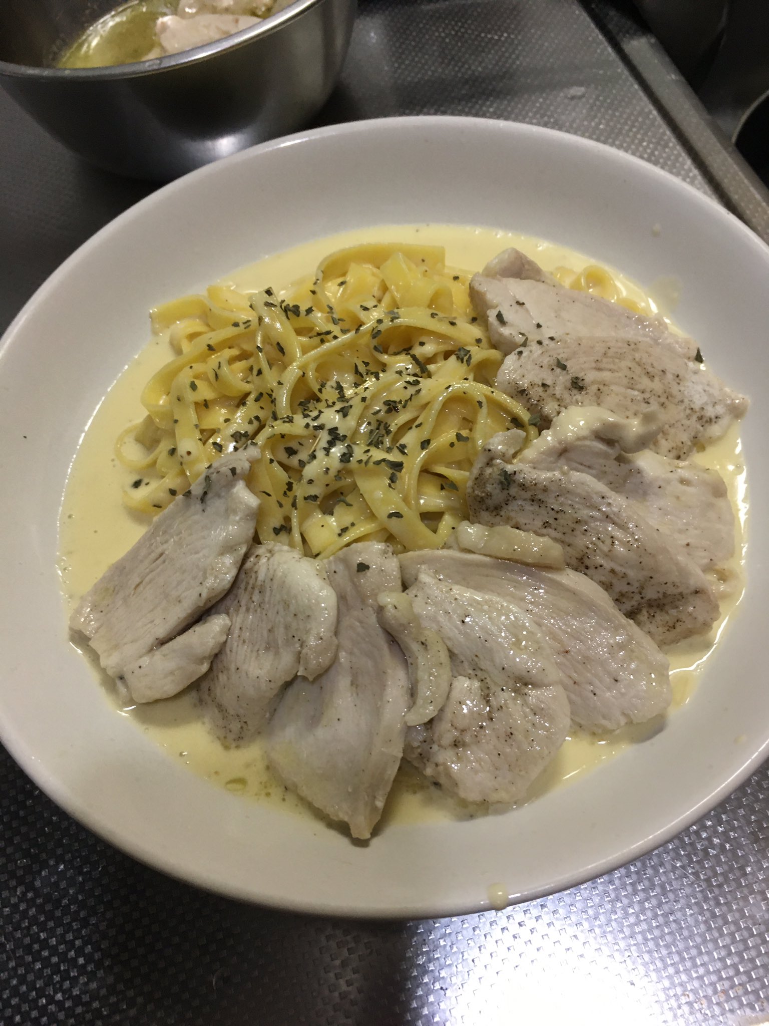 チキンフェットチーネアルフレッド 管理栄養士の朝食 毎週火曜日２１時投稿が基本 ブロマガ