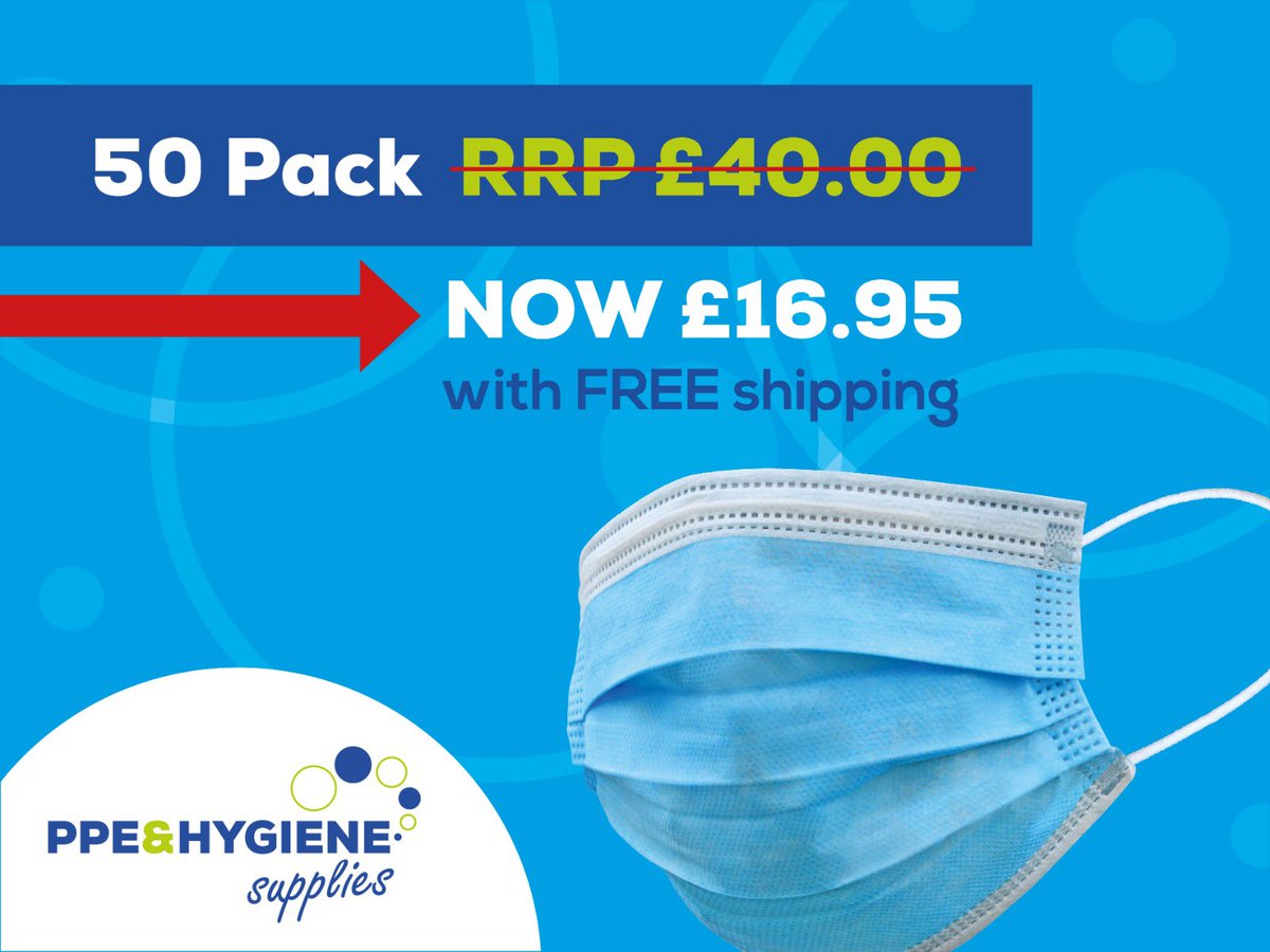 What are you paying for your “Disposable 3 ply Masks”❓

Let us safe your business some much needed money. 

hygienesupplies2020.co.uk 

#maskup #StopTheSpread #supporttherecovery #PPE #disposablemasks #london #SupportLocalBusinesses