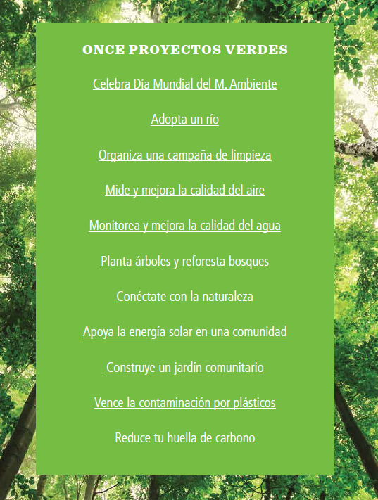 Pon en acción algunas de estas ideas para que tu club apoye en medioambiente. on.rotary.org/2CQWCow