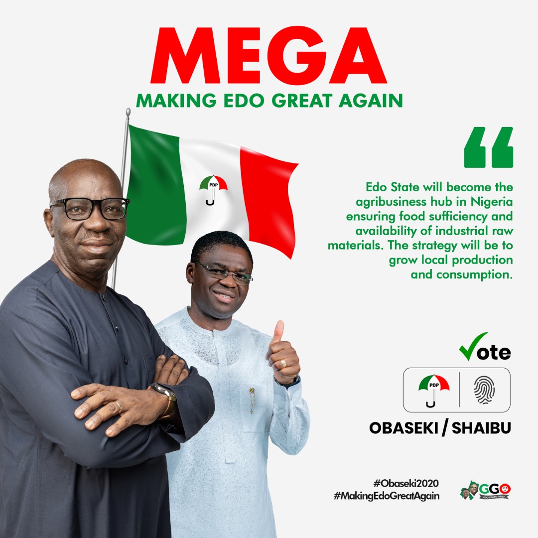 GovernorObaseki's tweet photo. #Obaseki2020 
#MakingEdoGreatAgain 
@OfficialPDPNig https://t.co/azLL7XjeKo
