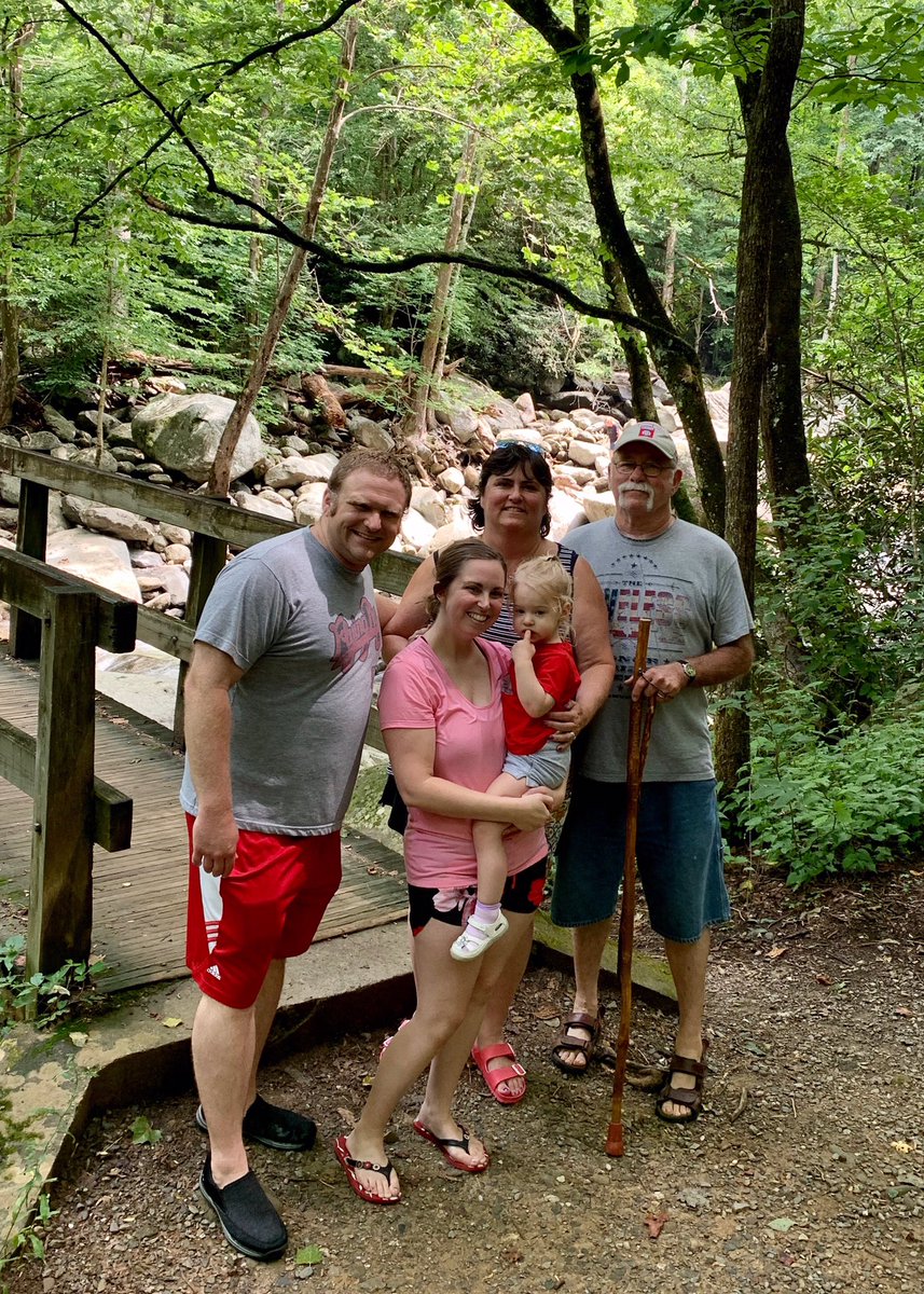 BriCoggins's tweet photo. We had a refreshing vacation in Pigeon Forge and Gatlinburg last week with @cindinnati & Jim. Date night, slept in, take-out, creeks, games, fudge, moonshine. Good thing I have a wedding Labor Day weekend for fitness motivation. #BRIcharge https://t.co/OPYicJWalu