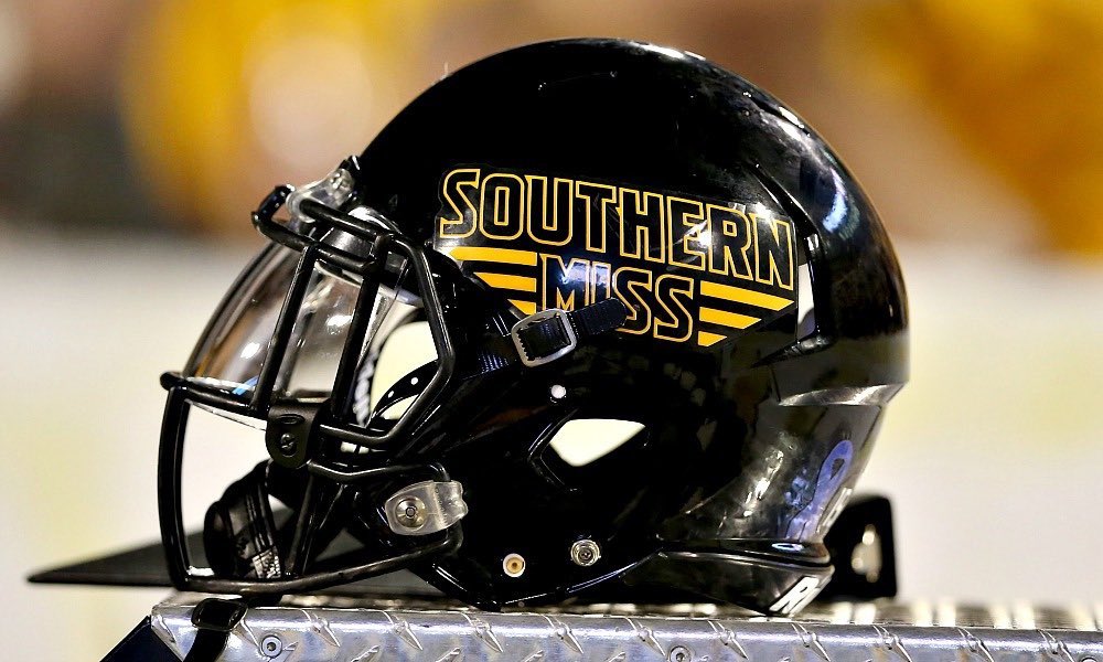 BryanKing03's tweet photo. WOW! After a great phone call conversation with the GODFATHER! @CoachPaulieG I’m blessed to receive my FIRST Division 1 scholarship from @SouthernMissFB #SMTT @CasteelFootball @CoachNewcombe @P_MAGLOIRE @adamgorney @bangulo @Perroni247 https://t.co/JlIjSLZLnV