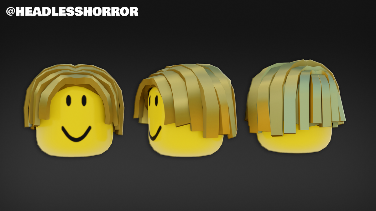 Headless On Twitter Golden Bacon Hair Robloxugc Robloxdev Roblox Robloxdevrel - roblox bacon hair face