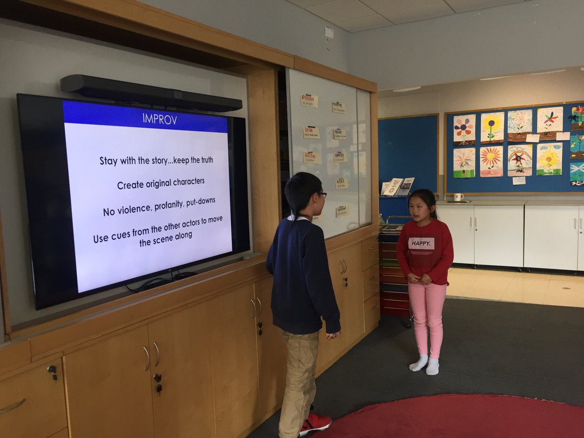 2seetheglobe's tweet photo. My Grade 4 students taught our faculty how to use improv to teach new vocabulary! #artsintegration #improv #improvisation #reading #4thgradereading #elementaryreading #vocabulary #vocabularywords #vocabularybuilding https://t.co/rCBsrsy9FS