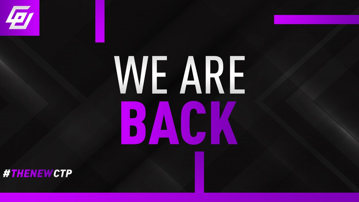 EsportssGravity's tweet photo. WE ARE BACK!!!

#THENEWCTP https://t.co/mvkMqq5EDs