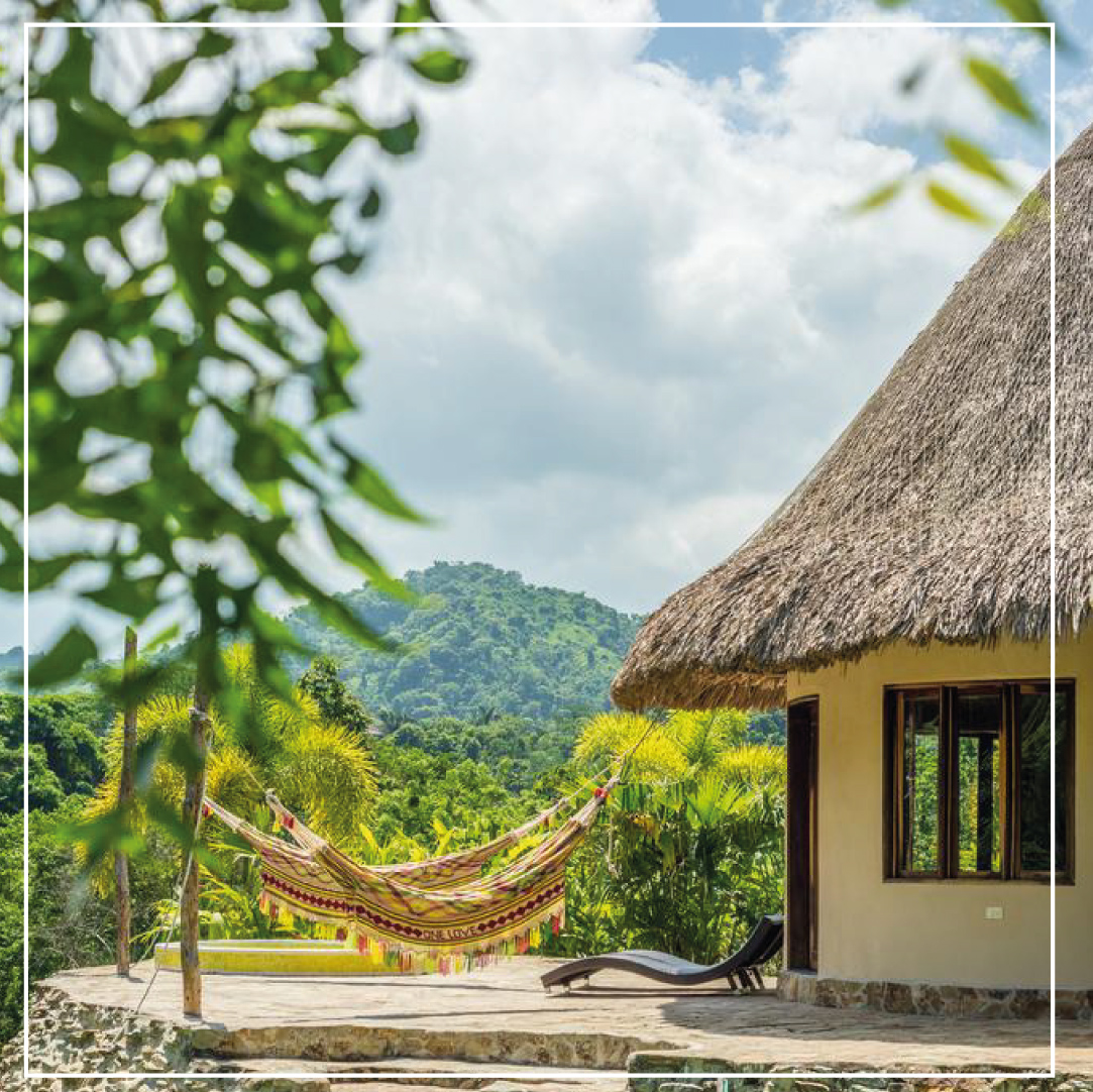 PHotelesCE's tweet photo. En One Love encontrará Villas de diseño y ubicación excepcional en las faldas de la Sierra Nevada de Santa Marta y sobre la ribera de arena blanca del hermoso río Palomino. El lugar es una sinfonía de fauna nativa 🌸 https://t.co/6eohXl0CCC