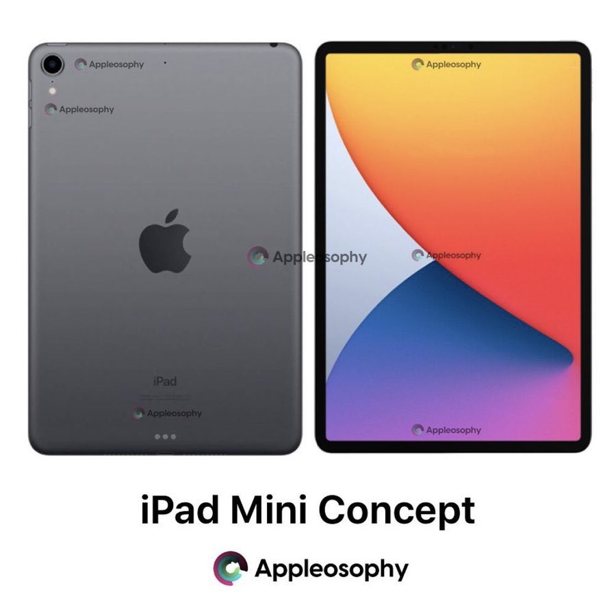 MarioscarGeek's tweet photo. Nuevos rumores de una IPad mini con Face ID y pantalla a los biseles.

Aquí un concepto del iPad Mini.

#Apple #iPadmini #iPadminiPro #iOS14 #iOSMac #cuarentena #QuedateEnCasa  #WWDC20 https://t.co/vn6lFpP0Ix