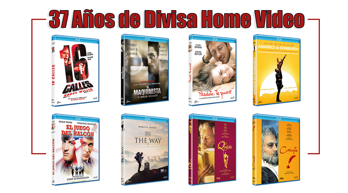 DivisaFilms's tweet photo. Hoy #DivisaHomeVideo cumple🎂 ¡37 años! y para celebrarlo lo hacemos sorteando un pack (📀DVD o BluRay) con 8 títulos que reeditamos el 20 de agosto: 

Para participar:
1⃣Seguir a @divisahomevideo 
2⃣RT a este tuit

🗓️Plazo: hasta el 19 de agosto. Sorteo solo para España. https://t.co/BdTGUtRL6K