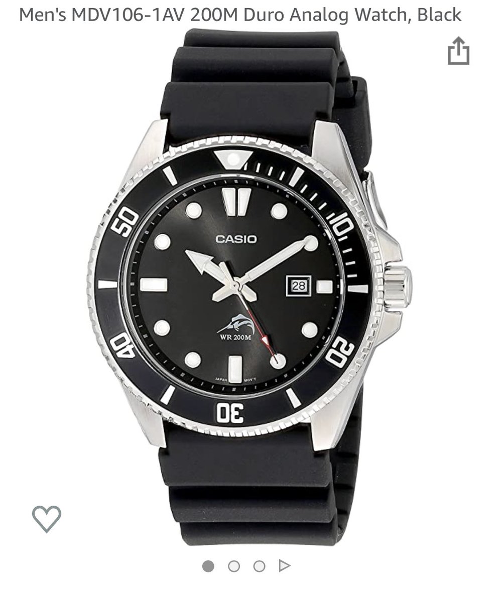 For casual sporty watches you can’t go wrong with this dive watch. I am constantly using the rotating bezel to set timers and it’s ...yeah really fun