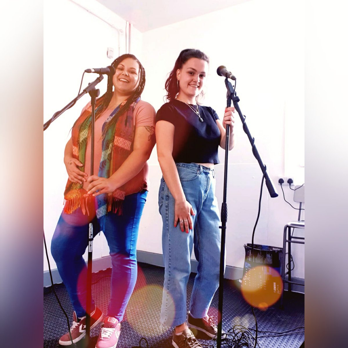 DejaTwo2's tweet image. We had such a good rehearsal yesterday and as you can tell from the pics, we missed each other dearly.😁

We are now on Instagram! 
Follow us 📲 
_dejatwo