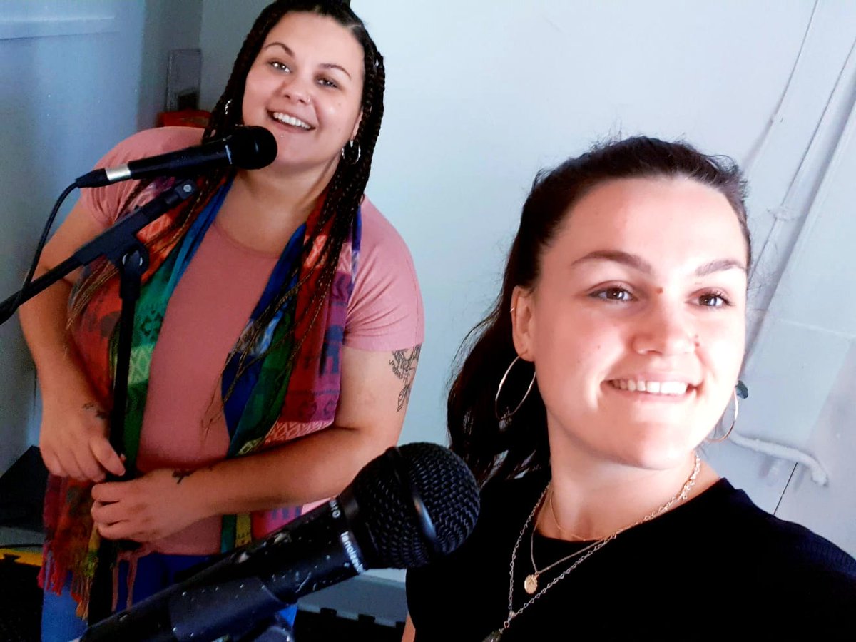 DejaTwo2's tweet image. We had such a good rehearsal yesterday and as you can tell from the pics, we missed each other dearly.😁

We are now on Instagram! 
Follow us 📲 
_dejatwo