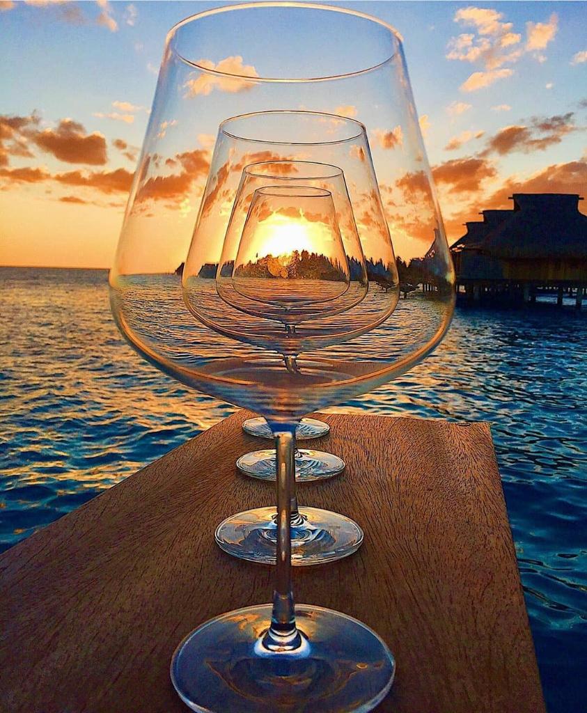 Magical sunset reflection on crystal clear water
Photography by onceuponawine