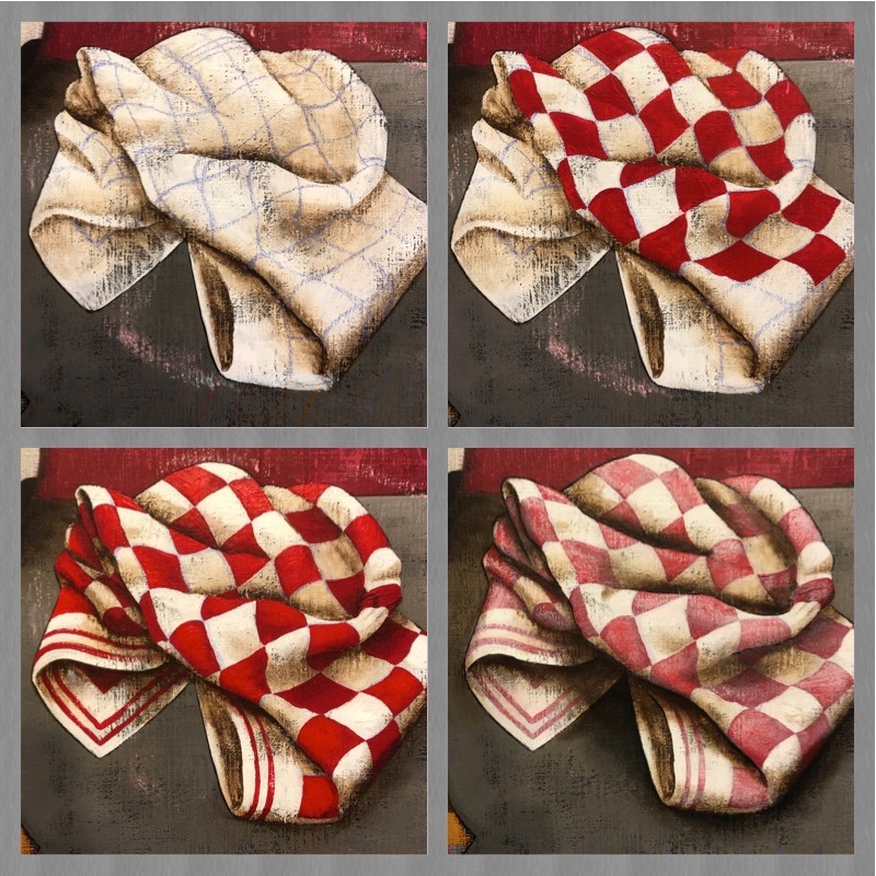 susanruiter_nl's tweet photo. Een kijkje in de keuken(doek) 😀. Het zijn veel meer lagen, maar ik laat je er hier even vier zien. Ik geniet vooral van het aanbrengen van de laatste details en schaduwen.
#art #artist #atelier #schilderij #kunstenaar #schilderles #schilderworkshop #schildercursus # https://t.co/FEV8lZw6UT