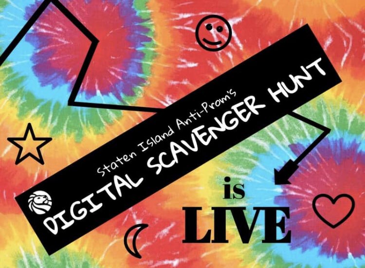 teenafterparty's tweet photo. Hey, teens take on the Staten Island Anti-Prom’s digital scavenger hunt now! https://t.co/Q8A1YpDGGf #scavengerhunt #antiprom #library #nypl https://t.co/9B0KkWBzhg