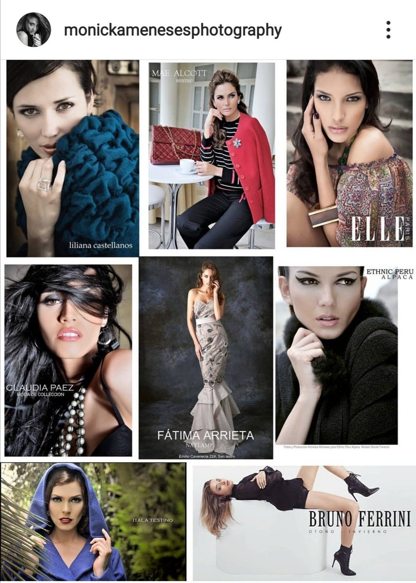 MonickaMeneses's tweet photo. Agradecimiento especial a las marcas que confían en mi trabajo fotográfico
Aqui algunas :

Bruno Ferrini
Fatima Arrieta
CP by Claudia Paez
Elle Paris
Itala Testino
Mar Alcott
Liliana Castellanos
Ethnic Alpaca
Y muchos mas!... https://t.co/HJpgg2uBqR