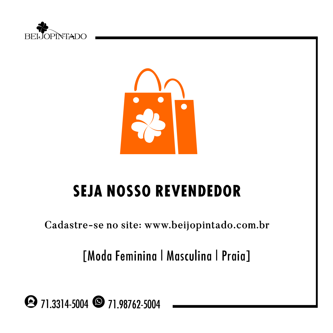 BeijoPintado's tweet photo. Seja nosso revendedor! Trabalhamos com #modamasculina, #modafeminina casual e #modapraia.Quer saber mais? Fale conosco através do whastapp: 71.98762-5004.
⠀
#BeijoPintado #DroopUp #modaatacado #modablogeira #empoderamento #estilo
#revenda #rendaextra #promoção #sale https://t.co/XH3QkKZGKG