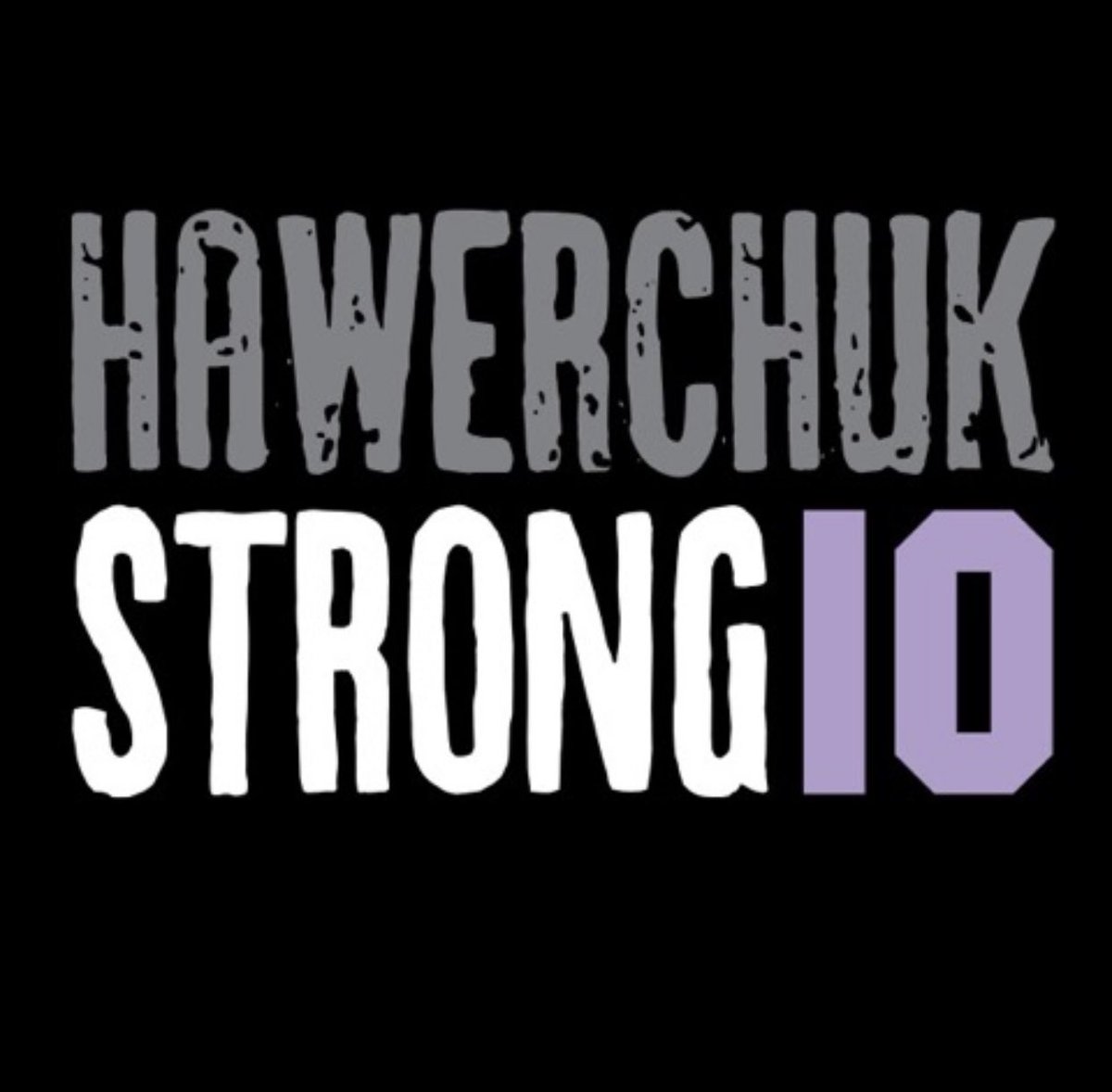 Sending love, support and prayers to Dale and his family. Stay strong my friend. #HawerchukStrong https://t.co/MOwdbuRmmt