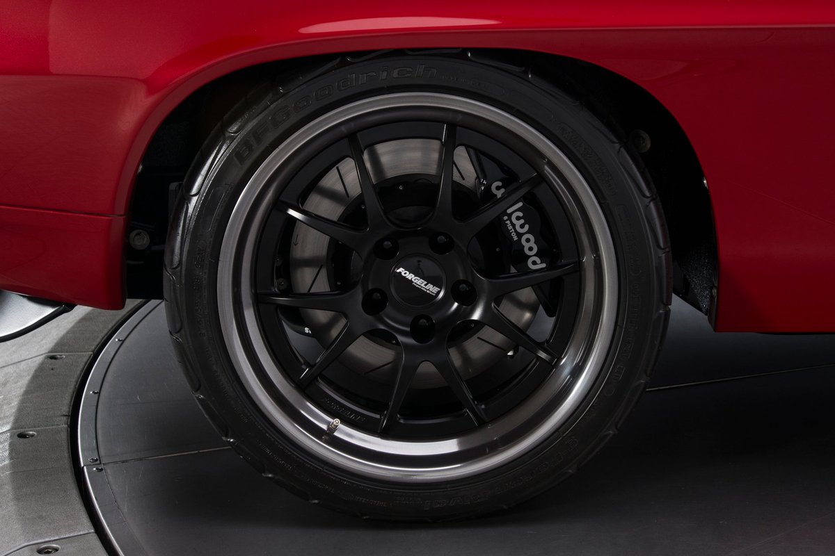 ForgelineWheels's tweet photo. A red-hot rod? Randy might burn himself on his #protouring #chevy #camaro on #forgeline #CF3C! https://t.co/nEpDSEi0ga https://t.co/GTCyAxljpm