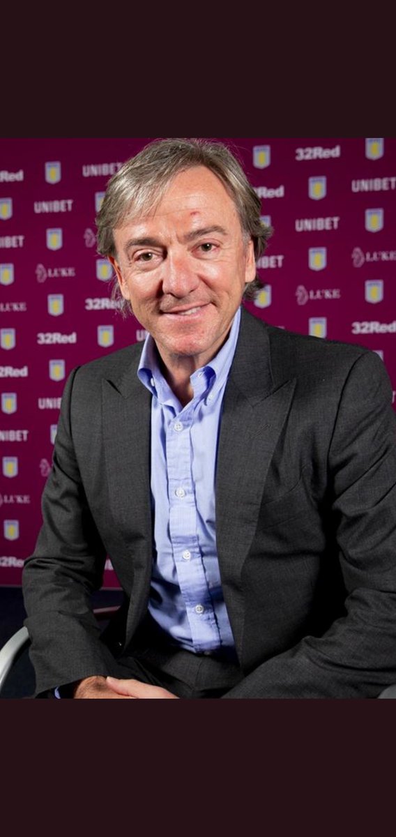 tobytarrant's tweet image. Aston Villa's sporting director 'Suso' is the perfect mix of Richard Madeley and Roberto Mancini 😂😂