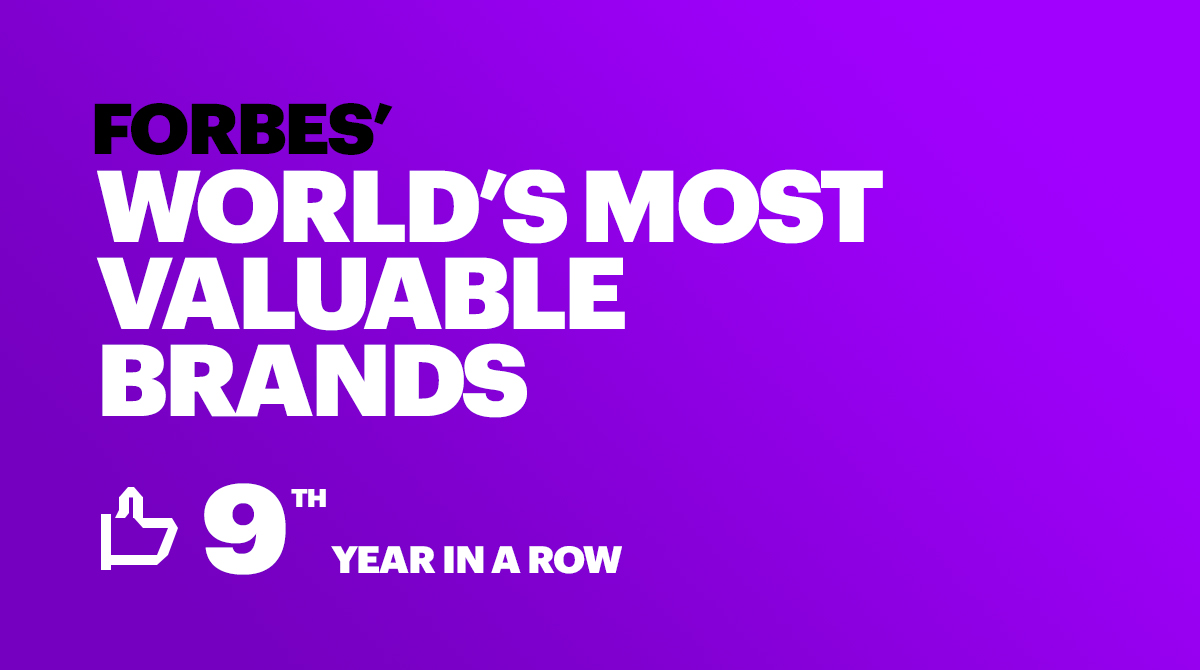 AmyFuller's tweet photo. The @Accenture brand continues to increase in value, up 15% since last year—now our 9th consecutive year on the @Forbes Most Valuable Brands list. Huge thanks to our clients and to each and every one of our more than 500,000 people—our brand ambassadors! https://t.co/a8ueMD1aCH https://t.co/myJBmGBUXA
